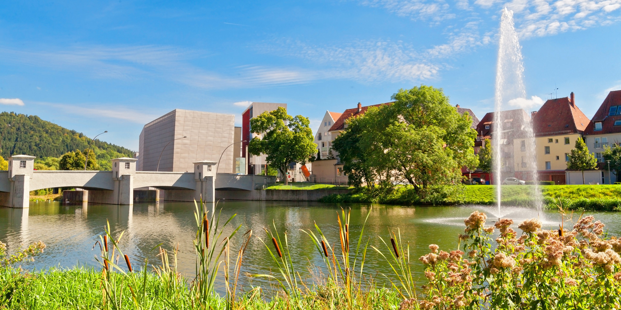 Donau in Tuttlingen, Deutschland 