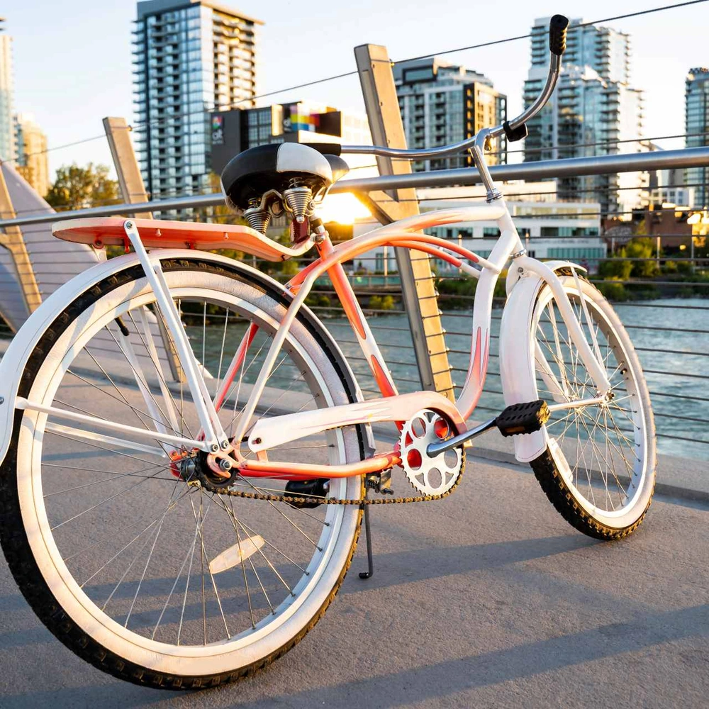 eine perfekte Symbiose aus Lifestyle und Design Cruiser Bike in der Stadt