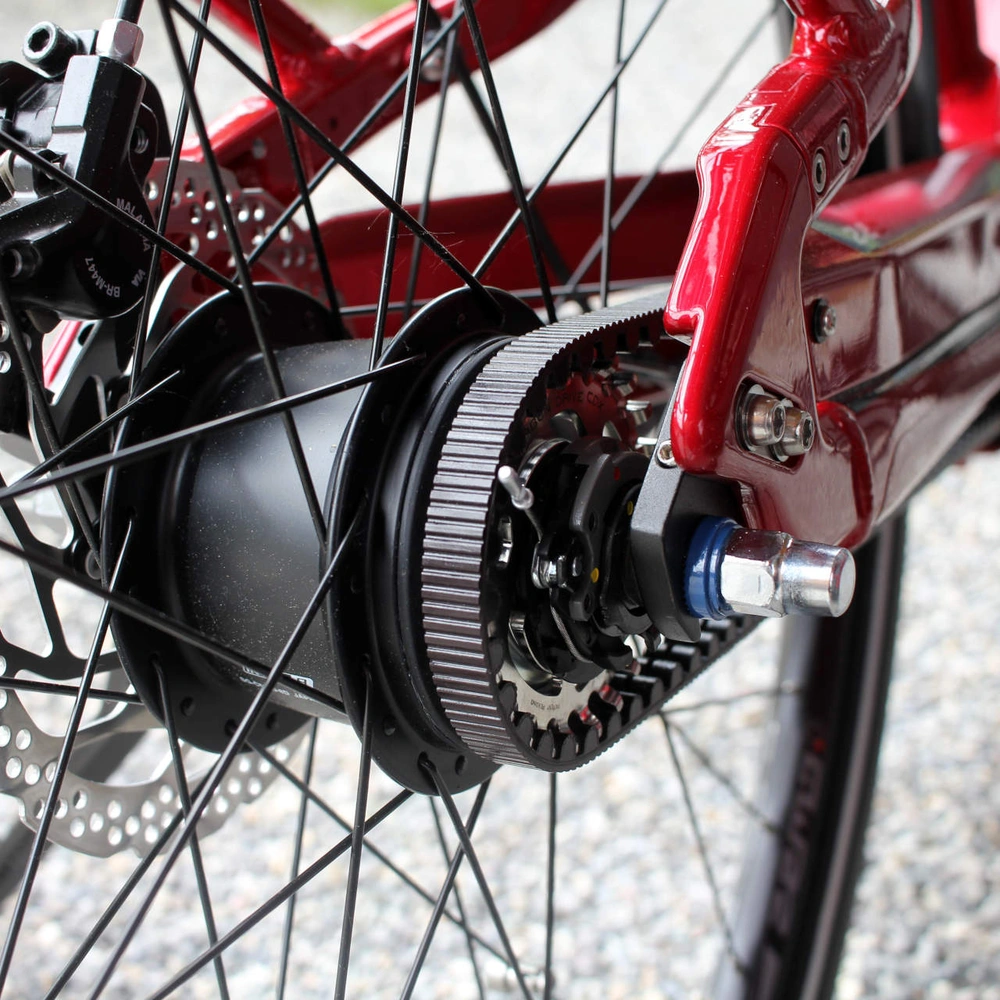 E-Bike Riemenantrieb - welches das Beste ist Eine Fahrradkette