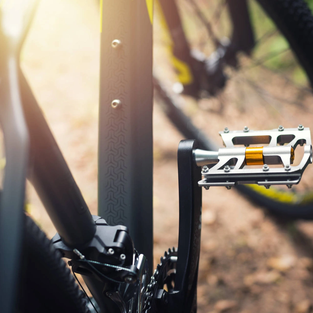 Klickpedal vs. Plattformpedal - der Vergleich Plattformpedal an Mountainbike
