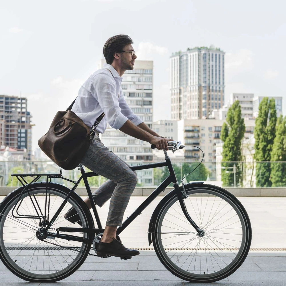 Was bedeutet richtiges Sitzen auf dem Fahrrad?