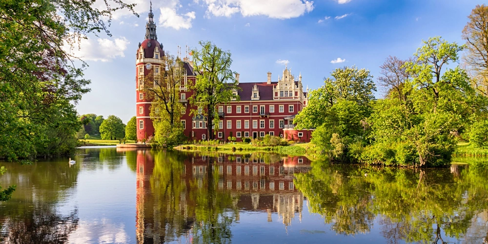 Park Bad Muskau mit Schloss Muskau Park Bad Muskau mit Schloss Muskau