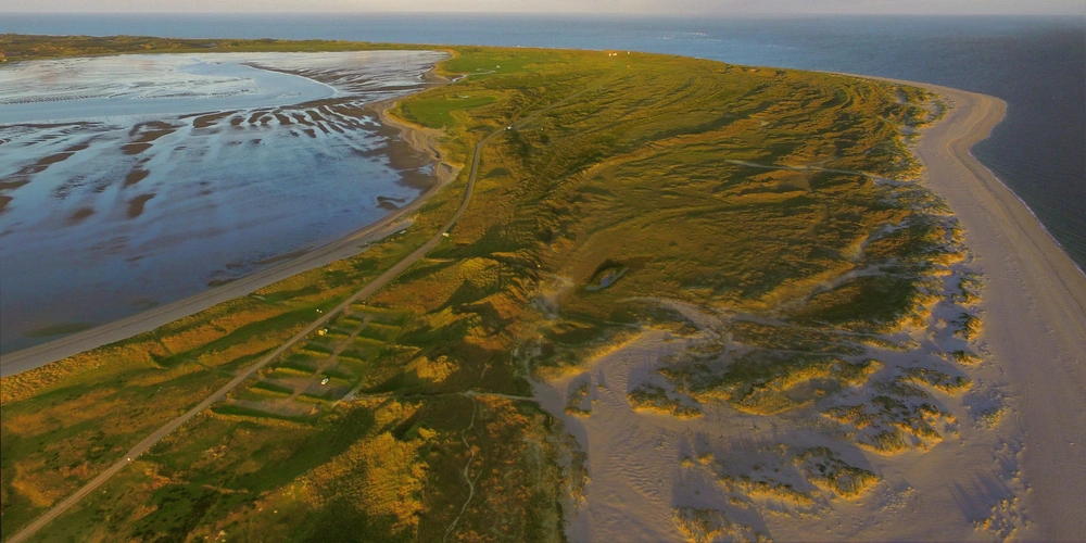 Luftaufnahme Ellenbogen von Sylt