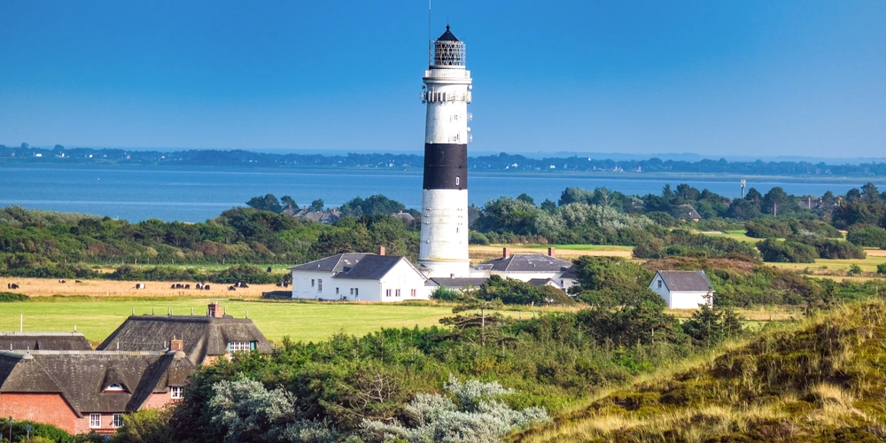 Leuchtturm Kampen auf der Insel Sylt 
