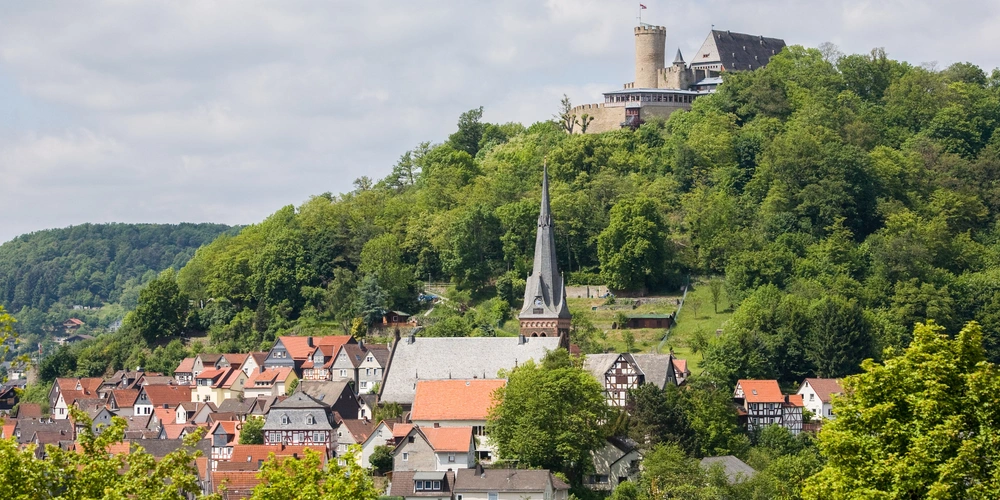 Stadtansicht Biedenkopf in Hessen 