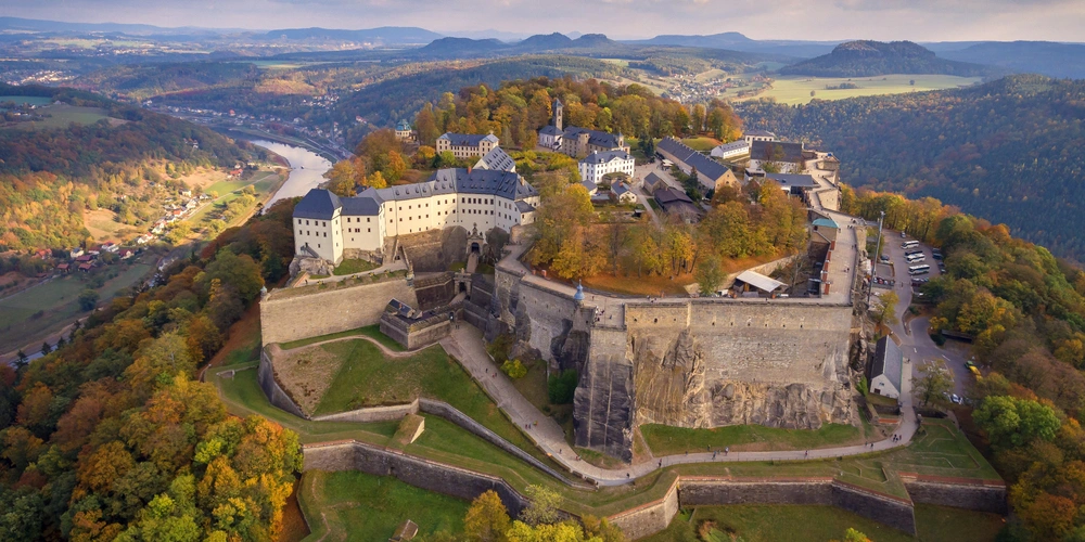 Festung Königstein in der Sächsischen Schweiz
