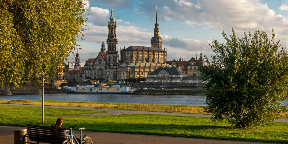 Dresden an der Elbe