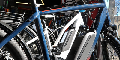 E-Bike Typen - die verschiedenen E-Renner Ein E-Bike vom Nahem