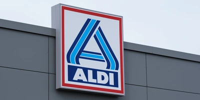 Abbildung von Aldi Logo.