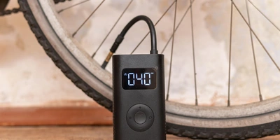 Elektronische Fahrradpumpe 