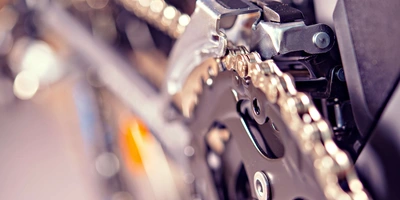 Closeup eines E-Bikes