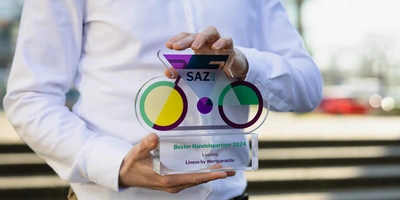 Auszeichnung für linexo beim SAZ Bike Award