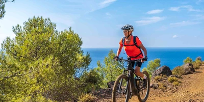 E-Mountainbike in den Bergen