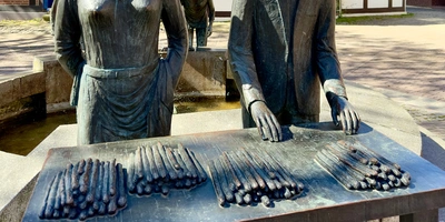 Spargelbrunnen in Nienburg Spargelbrunnen in Nienburg