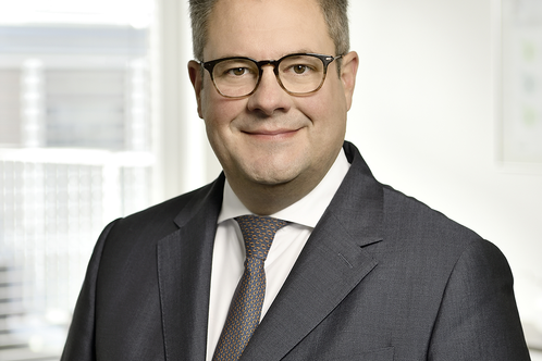 Portrait des Vorstandsvorsitzenden der Wertgarantie Group Patrick Döring