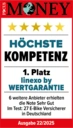 Focus Money Siegel (Höchste Kompetenz) Focus Money Siegel (Höchste Kompetenz)